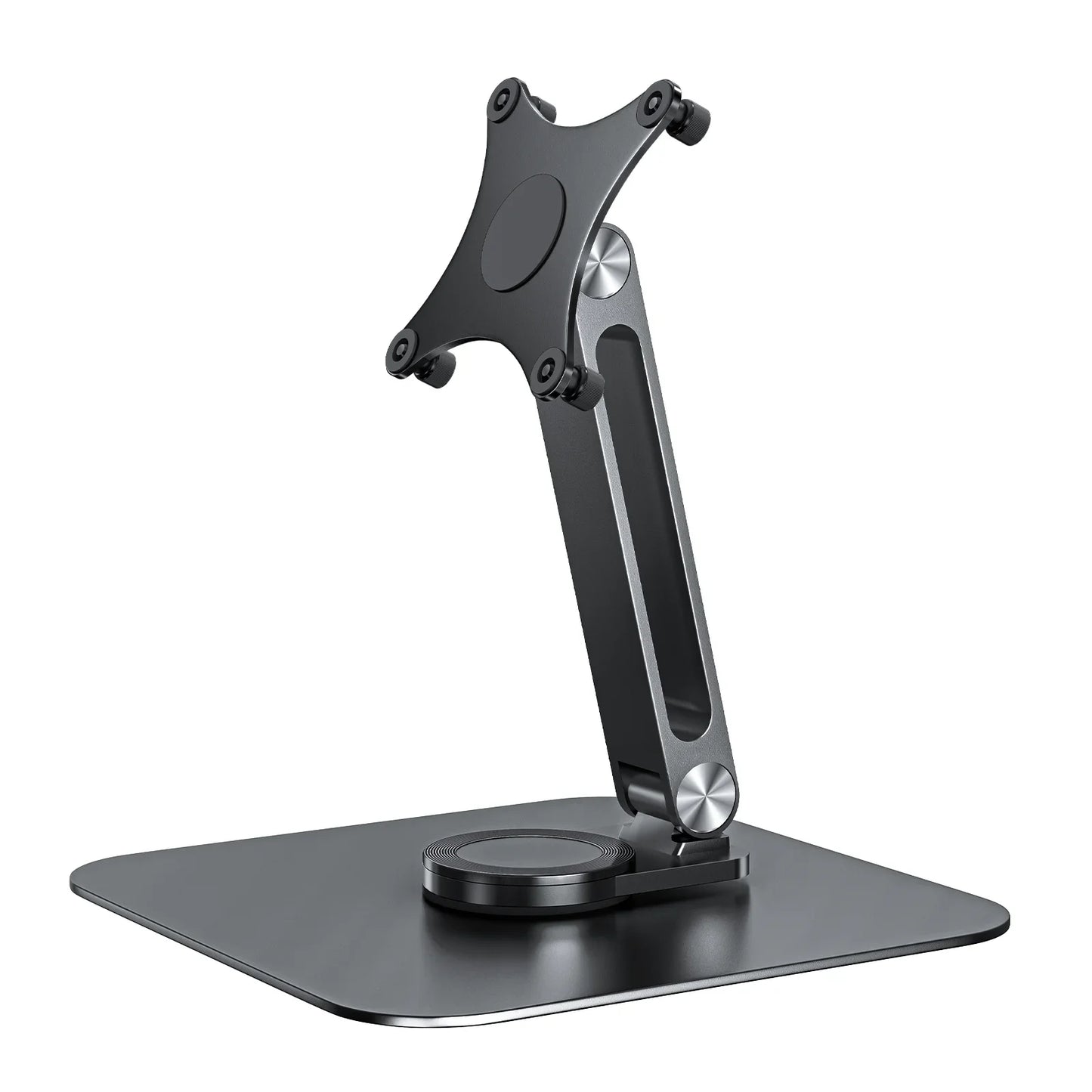 Unew 360 °  Aluminum Alloy Stand for Portable Monitor Desktop M4 Screw VESA 75x75mm With 5KG Load Capacity Ultra Stable Suit for 10~21.5 inch Monitor